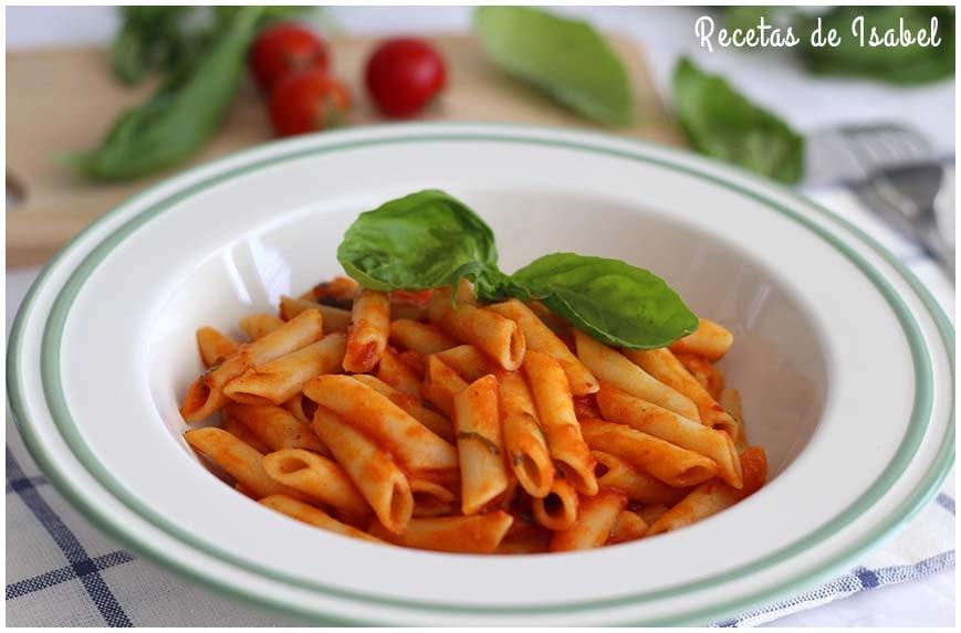 Recetas de pasta tanto calientes, como frías