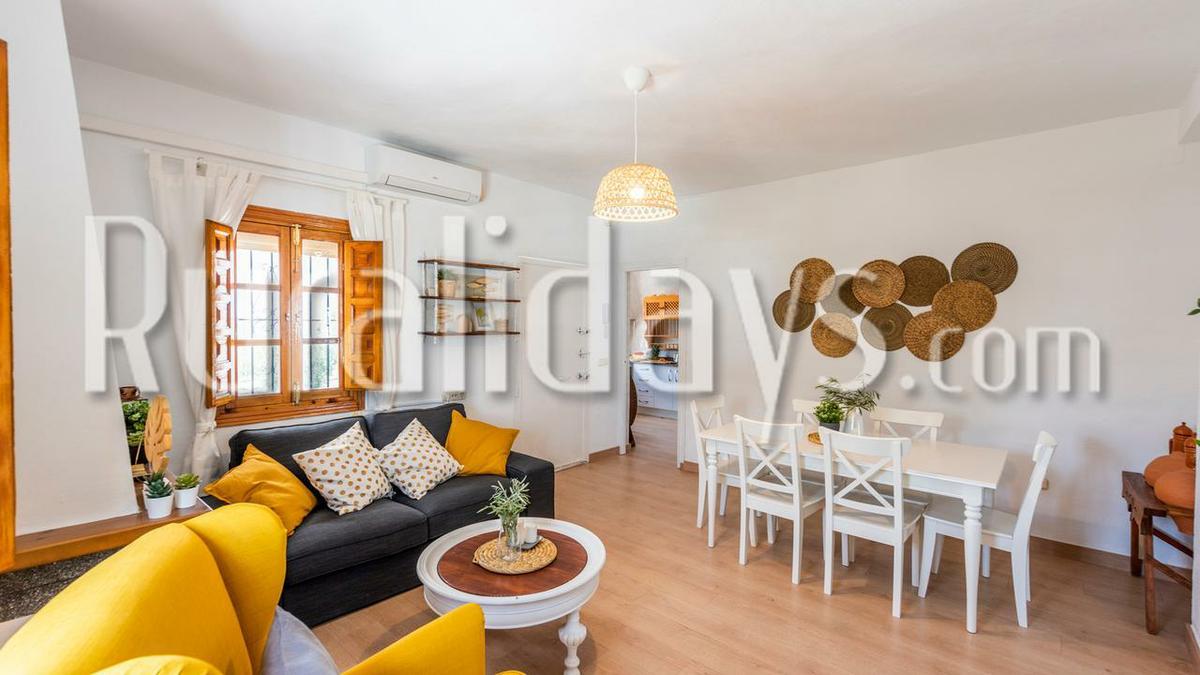 Antes y despues de una casa rural en el Torcal