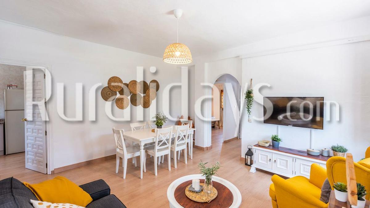 Antes y despues de una casa rural en el Torcal