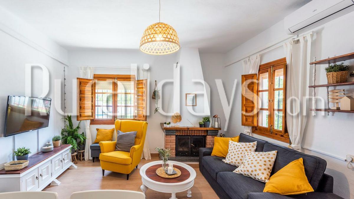 Antes y despues de una casa rural en el Torcal