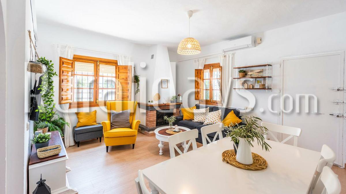 Antes y despues de una casa rural en el Torcal