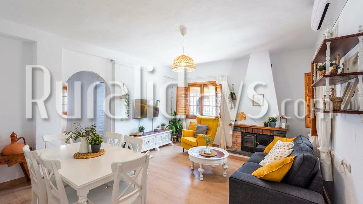 Antes y despues de una casa rural en el Torcal