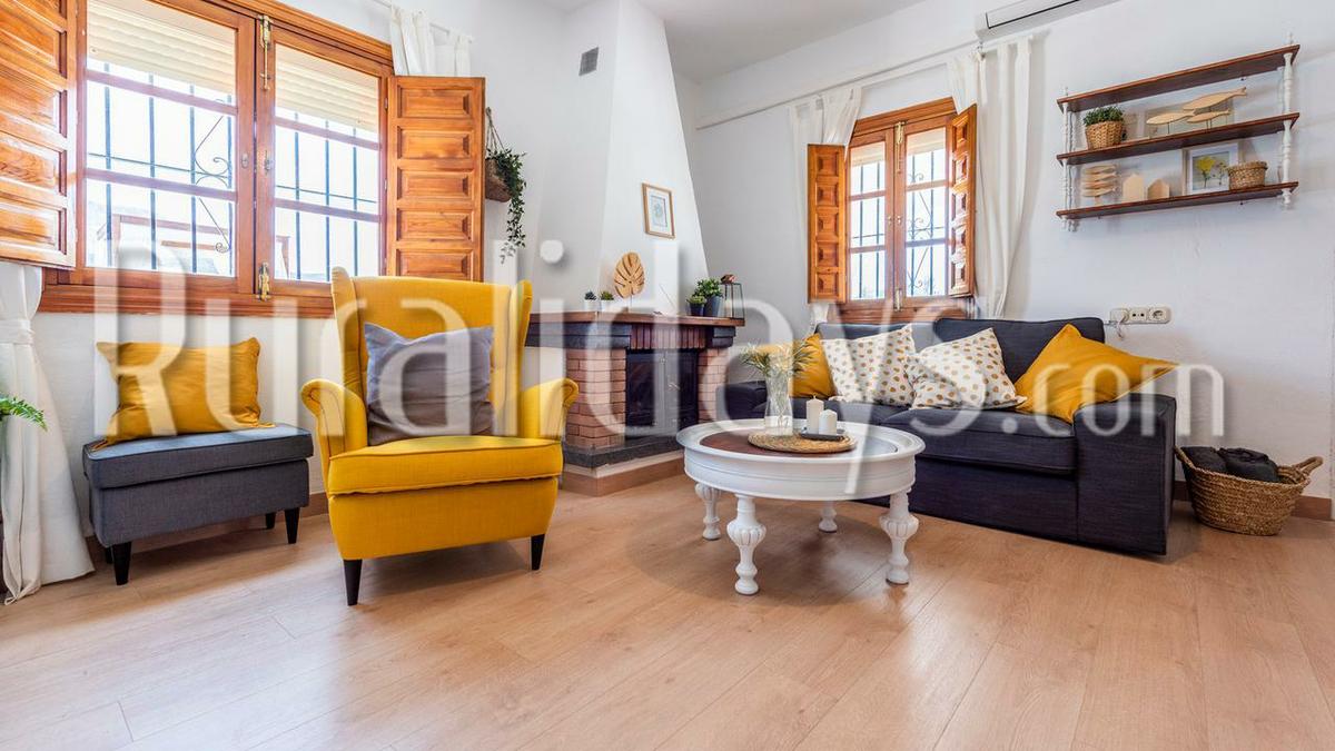 Antes y despues de una casa rural en el Torcal