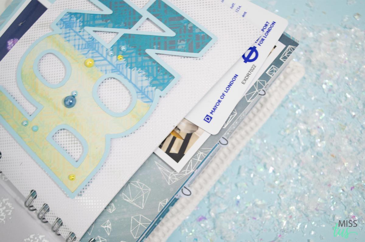 Retomo el scrap, mi álbum de Londres