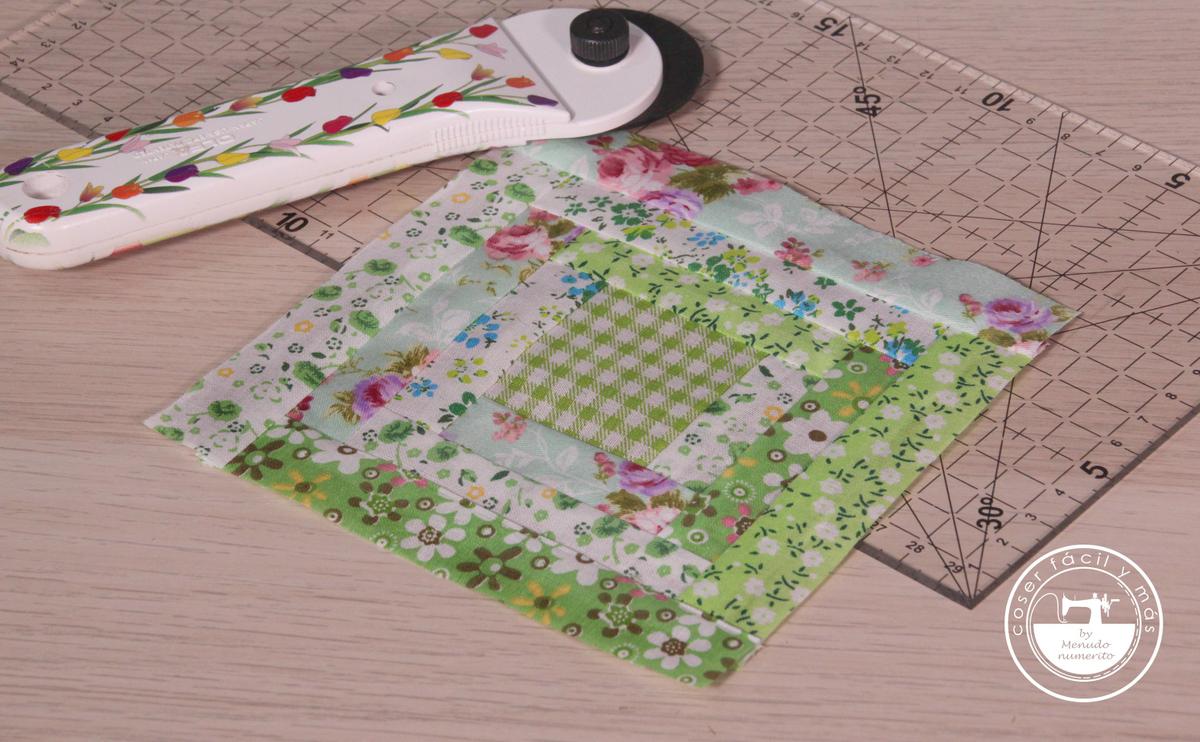 log cabin coser facil menudo numerito patchwork blogs de costura