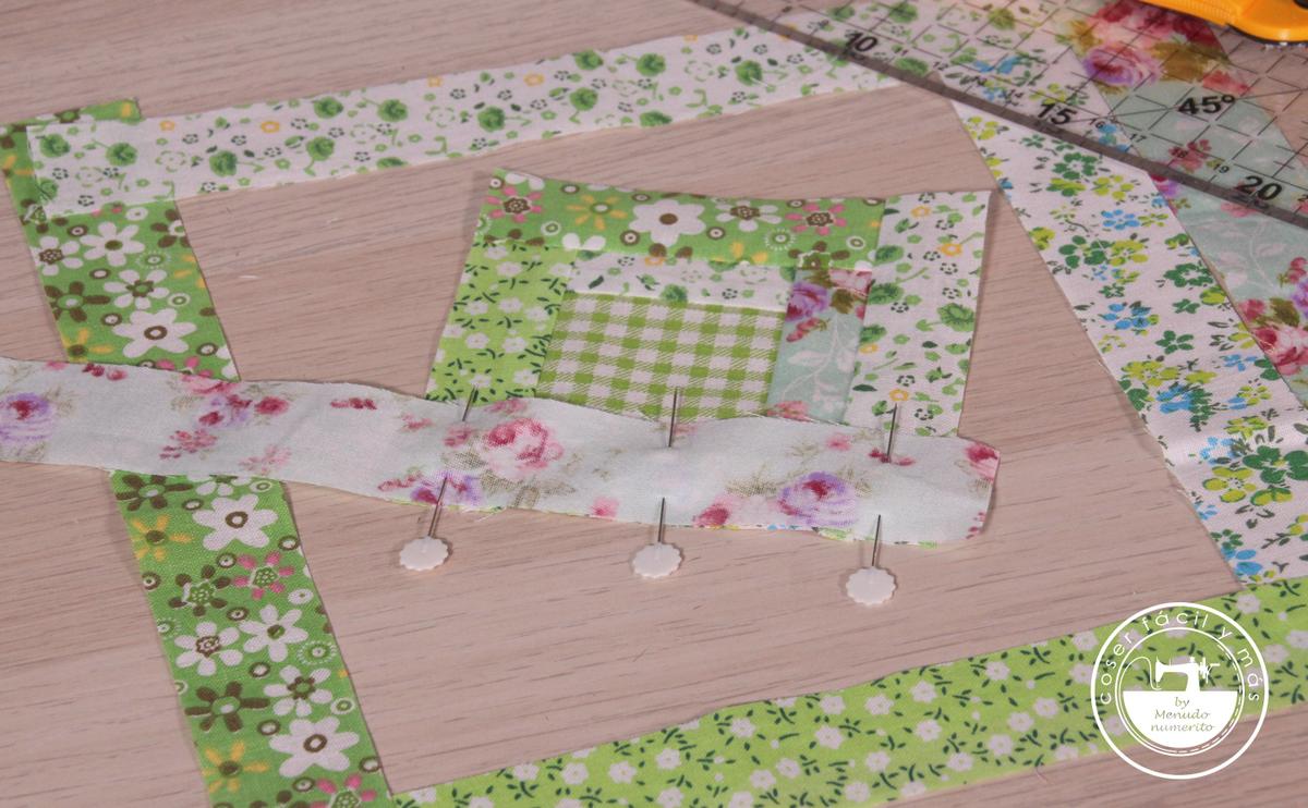 log cabin patchwork coser facil menudo numerito blogs de costura
