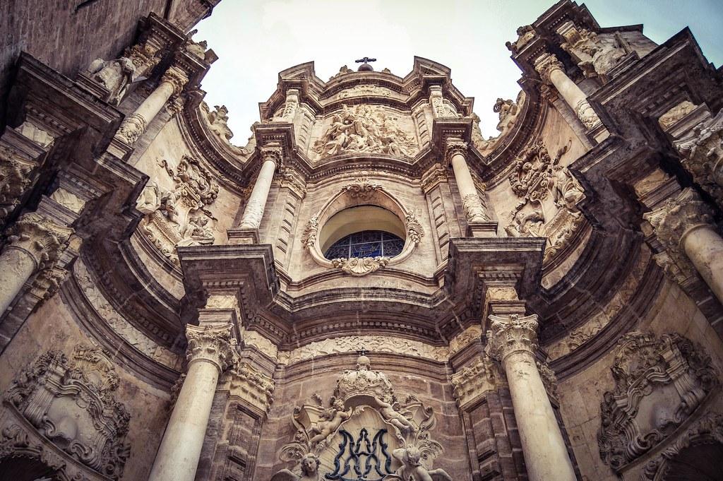 Catedral de Valencia, Fachada Barroca (Valencia - Spain)