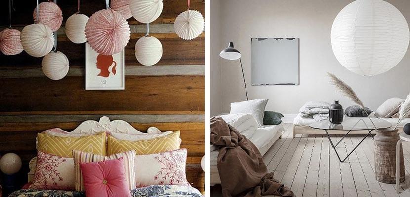 Farolillos para el dormitorio