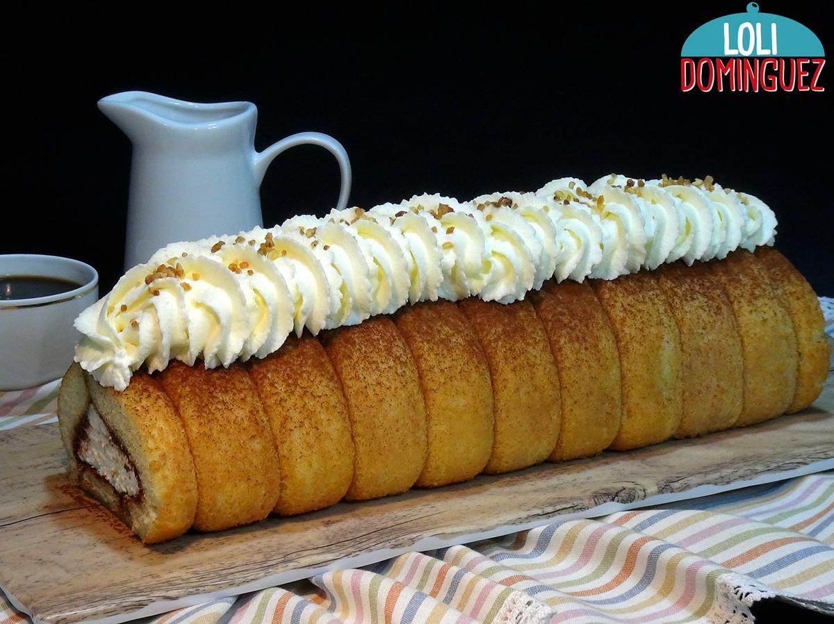 BRAZO DE GITANO O PIONONO SIN HORNO. Hoy te enseño cómo preparar un riquísimo, económico y muy fácil brazo de gitano sin horno, una receta que te va a sorprender al igual que lo hará con tus invitados