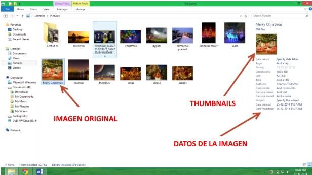 explicación de que es un thumbnail