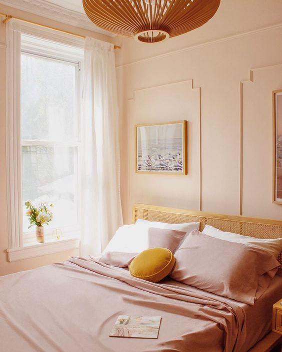 dormitorio estilo boho