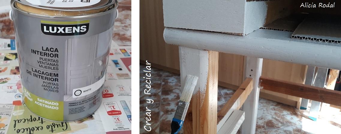 Cómo construir tu propia mesa de trabajo con tablas de madera. 