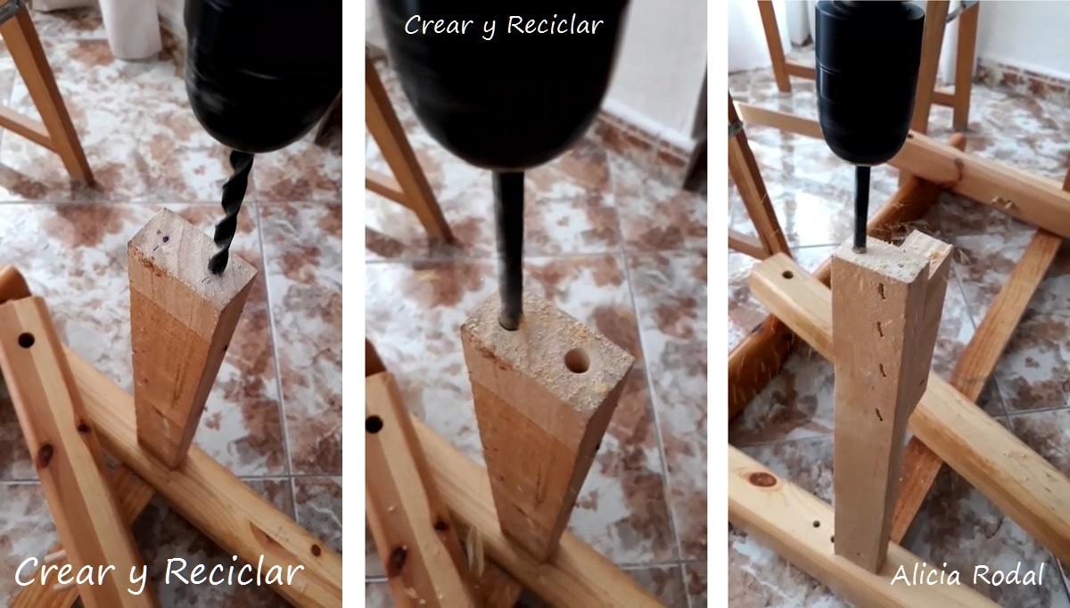 Cómo construir tu propia mesa de trabajo con tablas de madera. 
