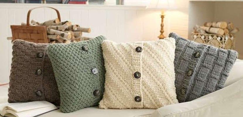 Cojines de punto