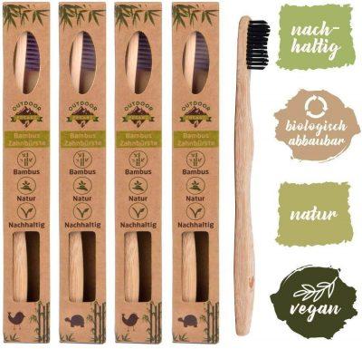 Cepillos de dientes de bambu Outdoor Freakz