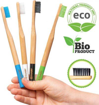 Cepillos de dientes de bambu DUAMY