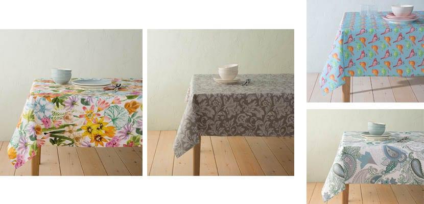 Manteles estampados