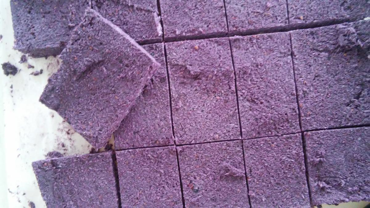 Bocaditos de mora y chocolate