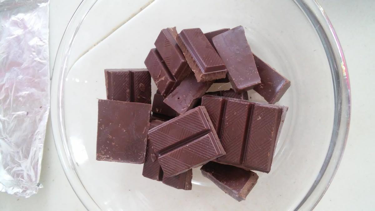 Bocaditos de mora y chocolate