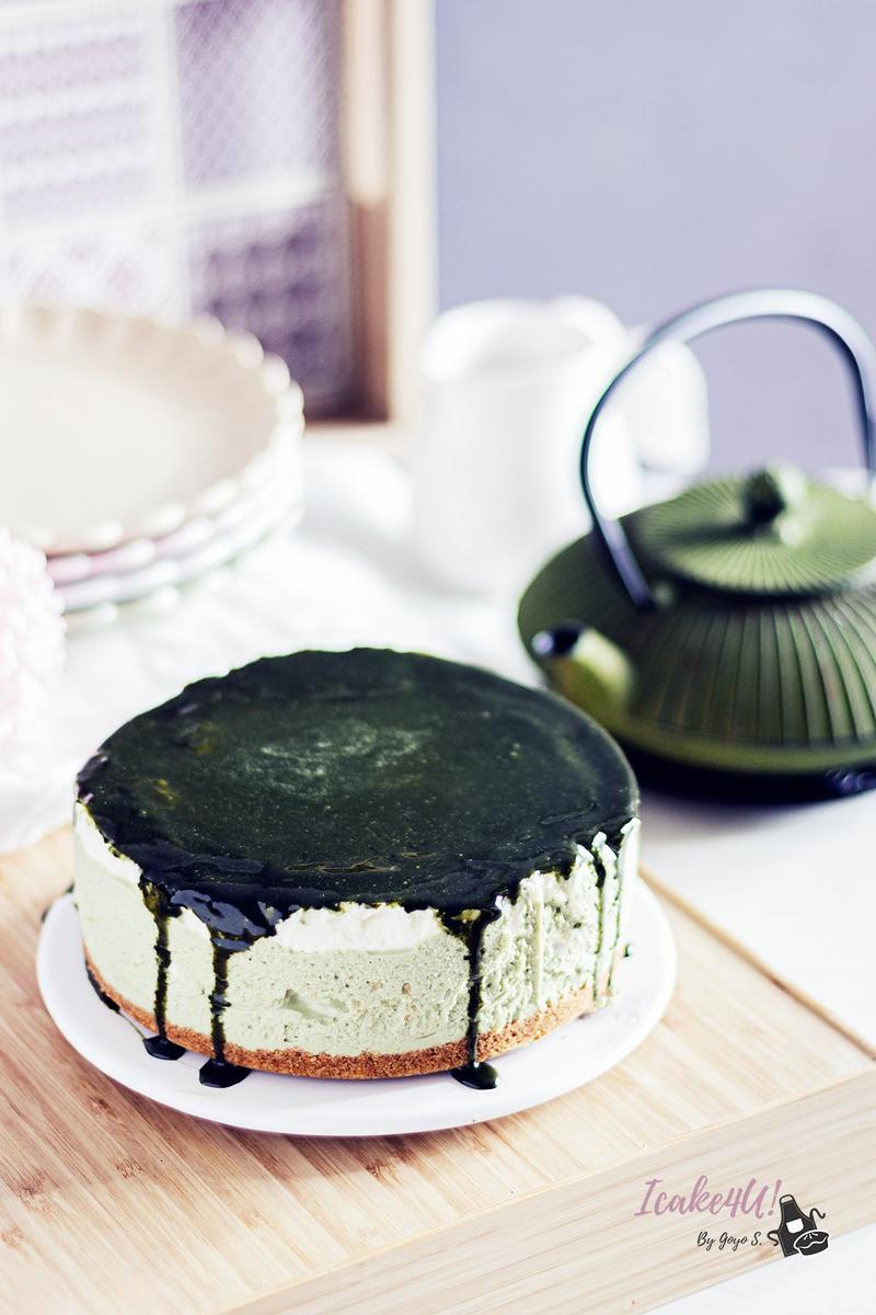 Cheesecake de Té Matcha