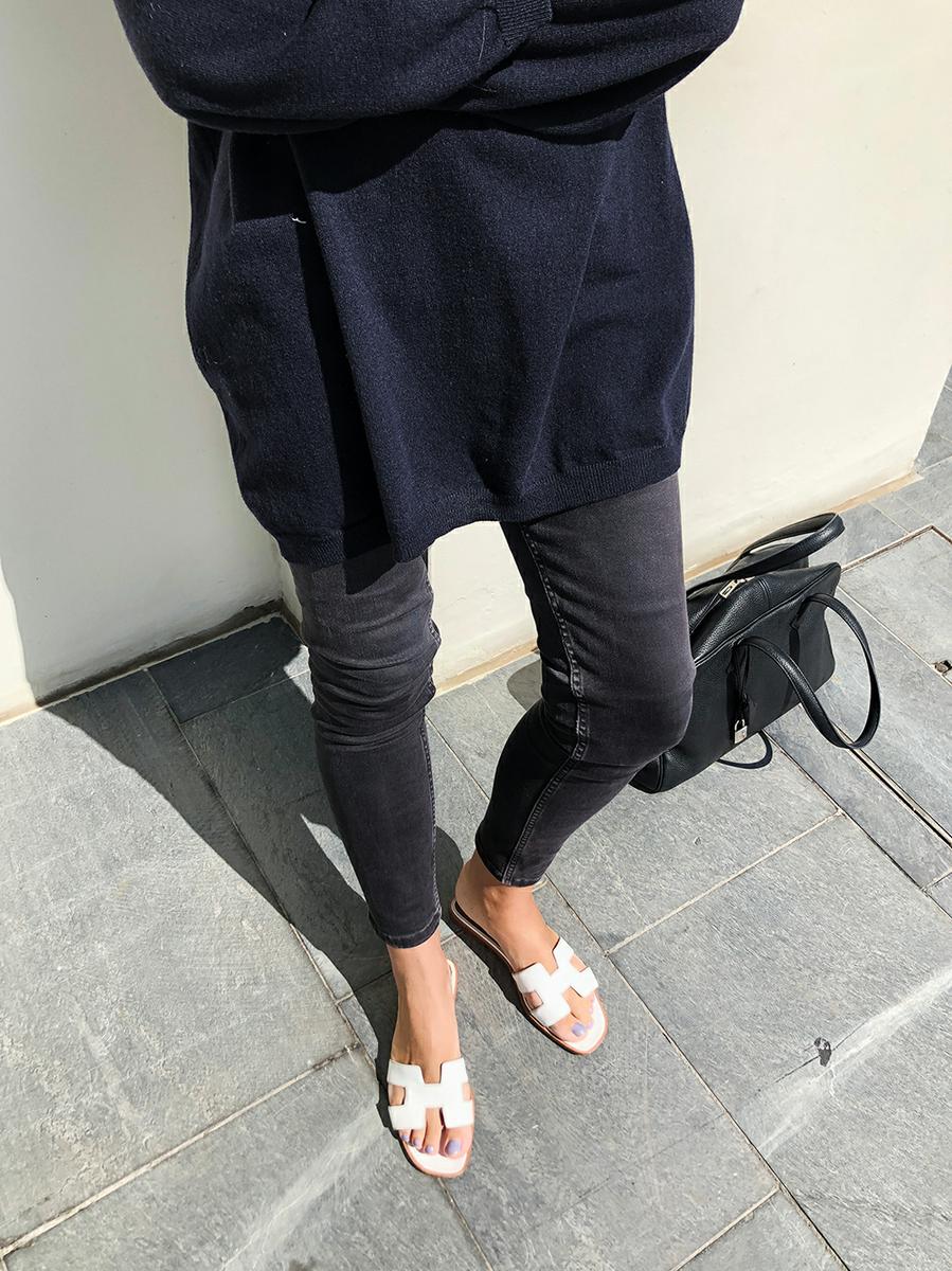 Trini | Loewe sweater Balenciaga jeans
