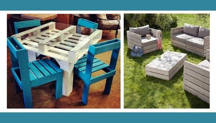 Ideas para crear muebles de palets