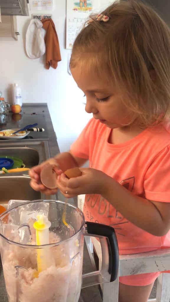 autonomia niños cocina