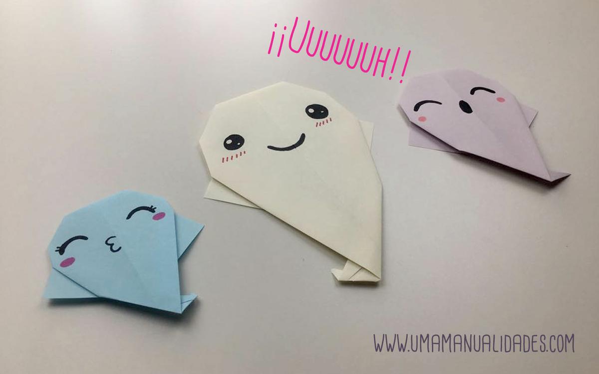 fantasmas de origami
