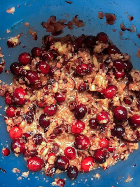 pastel de arándanos rojos 01