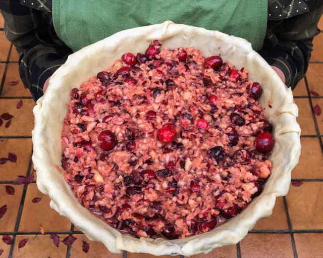 pastel de arándanos rojos 02