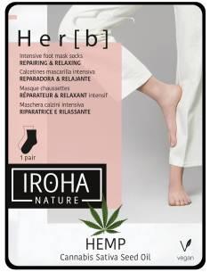 Calcetines mascarilla con Cannabis Iroha Nature