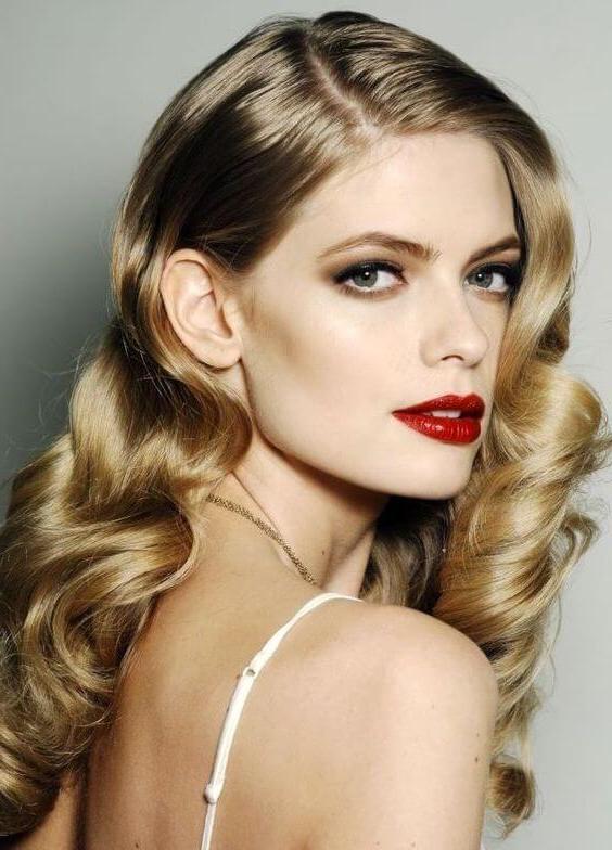 Peinados con ondas inspirados en los años 20