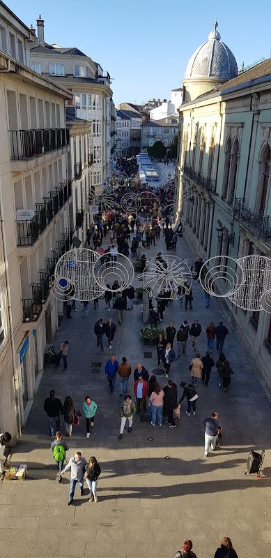 Vista desde la muralla romana. Lugo.
