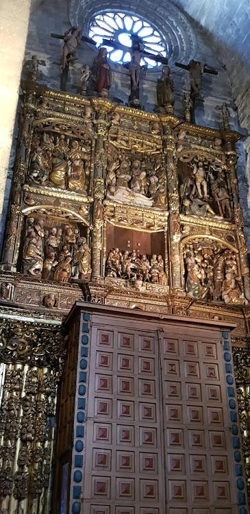 Catedral de Lugo. Retablo del crucero.