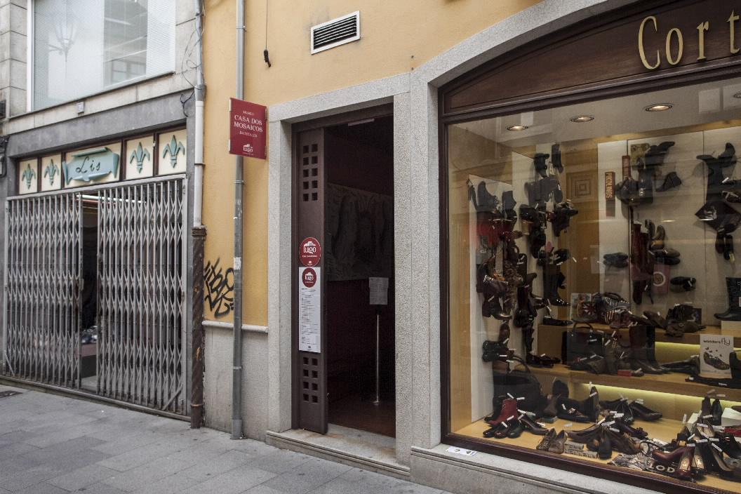 Casa dos Mosaicos. Entrada.