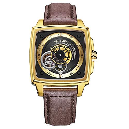 Megir Relojes para Hombre Automático De Primera Marca Hombres De Lujo Relojes Fecha Mes...