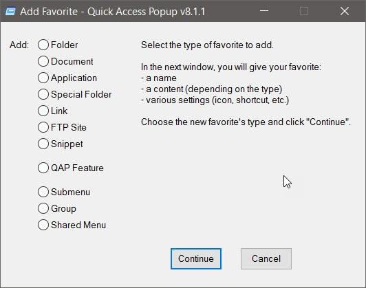Cómo acceder rápidamente a sus archivos y carpetas favoritos en Windows con la ventana emergente de acceso rápido. Quick Access Popup es una herramienta sencilla que muestra sus archivos y carpetas con un clic del ratón. Aprenda cómo puede acceder rápidamente a archivos y carpetas con QAP.