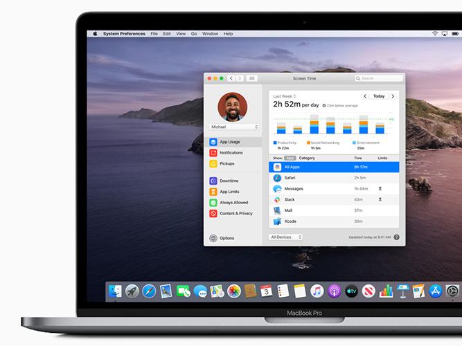 macOS Catalina - Tiempo de uso