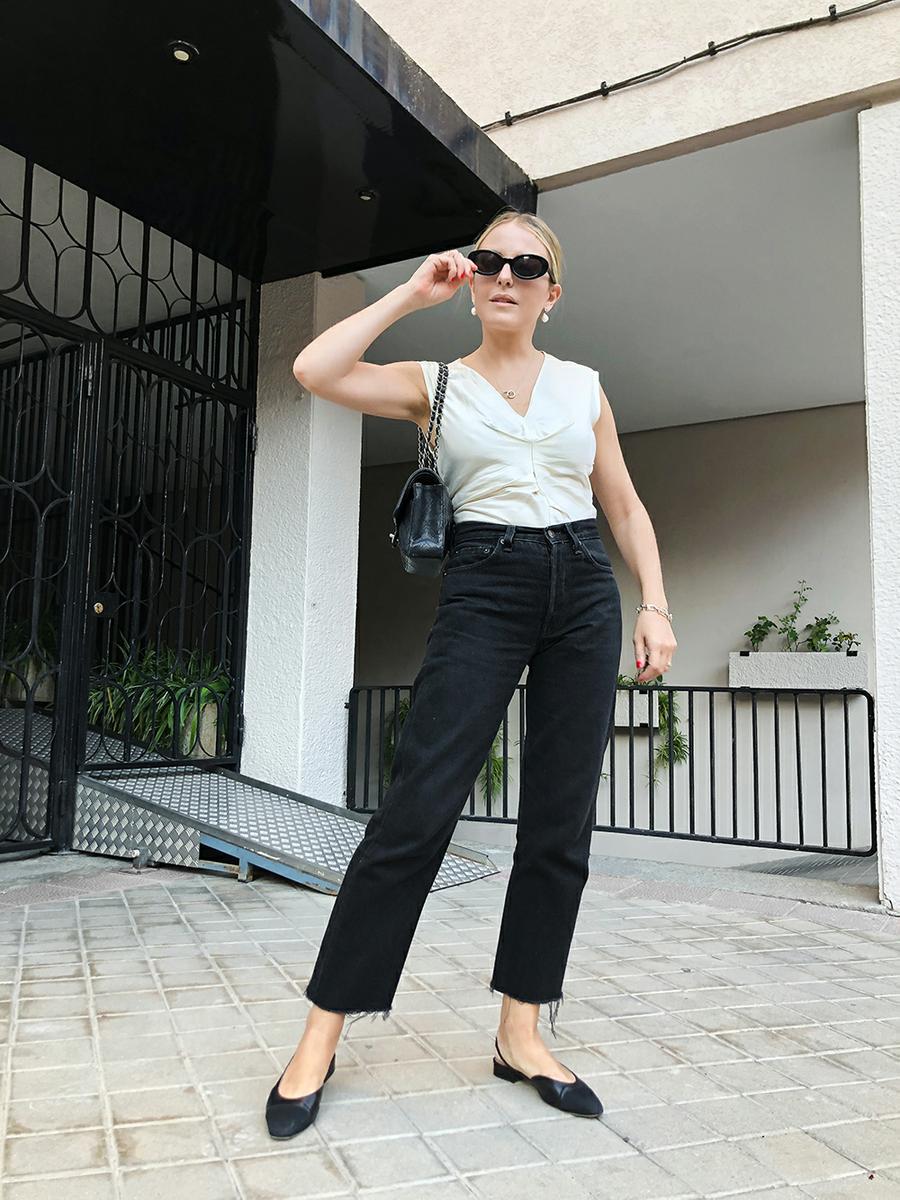 Trini | Isabel Marant top Levis jeans