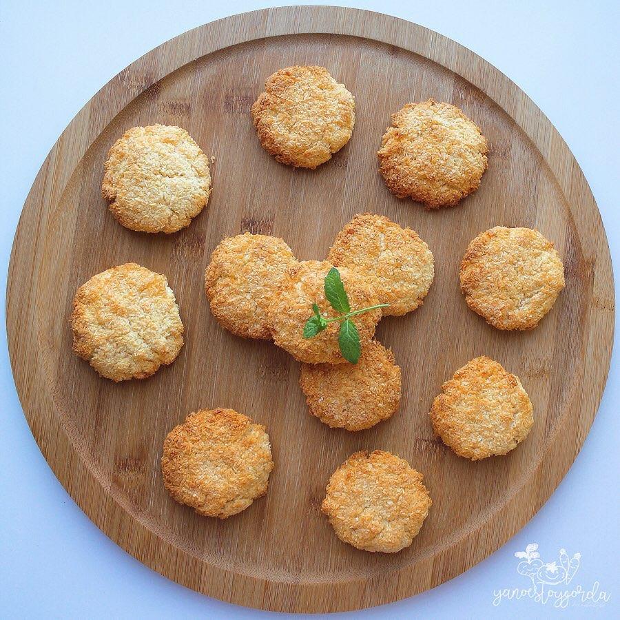 GALLETAS DE COCO ALTAS EN PROTEÍNA