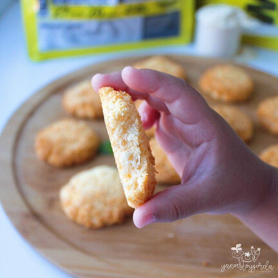 GALLETAS DE COCO ALTAS EN PROTEÍNA