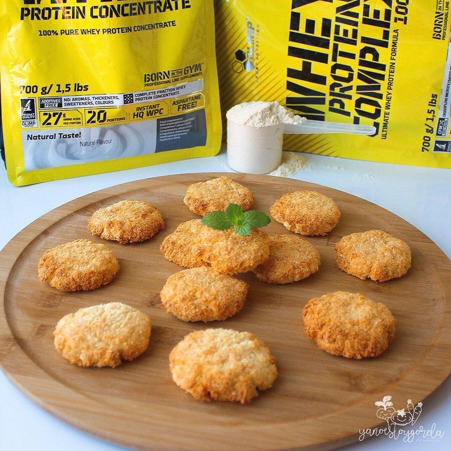 GALLETAS DE COCO ALTAS EN PROTEÍNA
