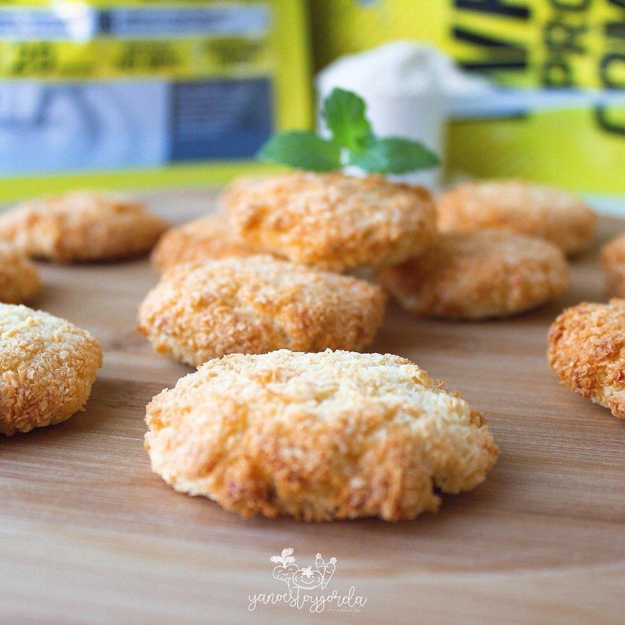 GALLETAS DE COCO ALTAS EN PROTEÍNA