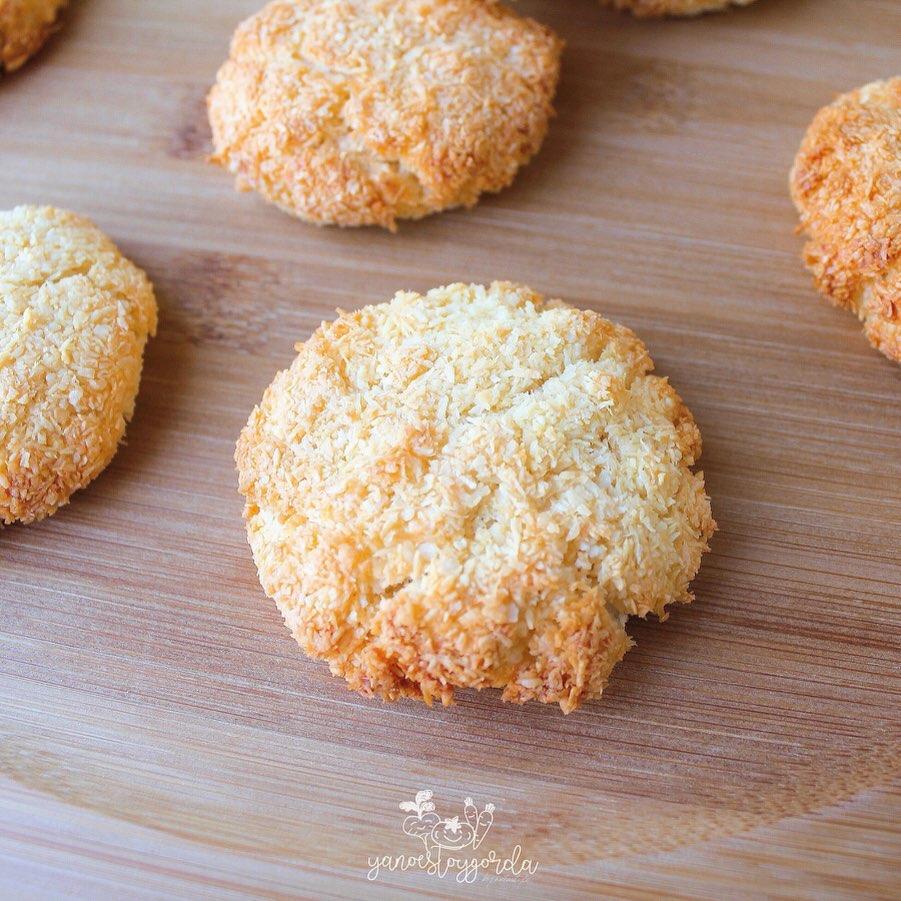 GALLETAS DE COCO ALTAS EN PROTEÍNA
