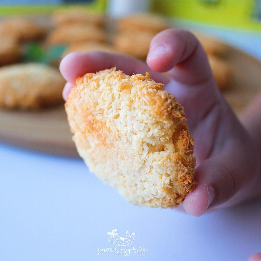 GALLETAS DE COCO ALTAS EN PROTEÍNA