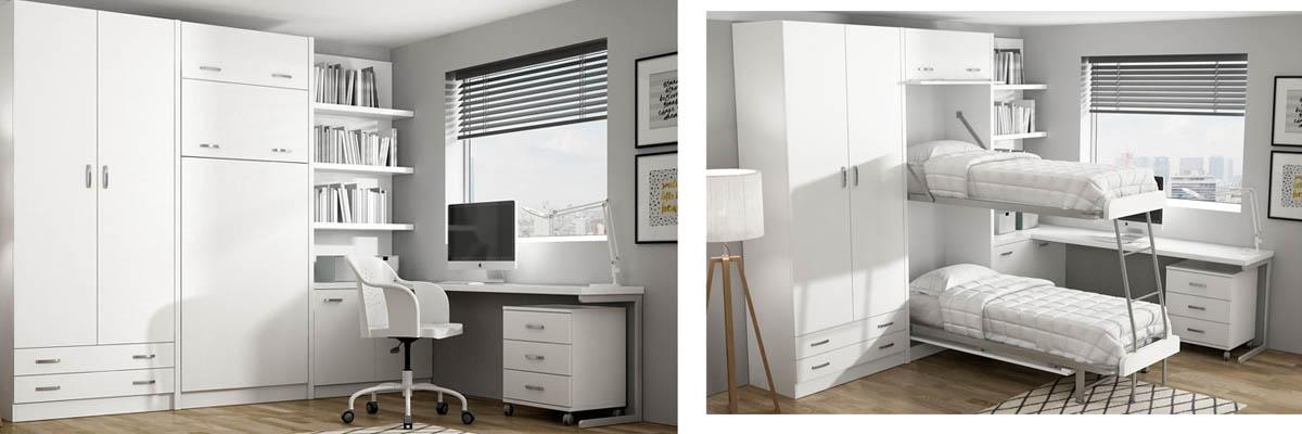 Literas abatibles verticales