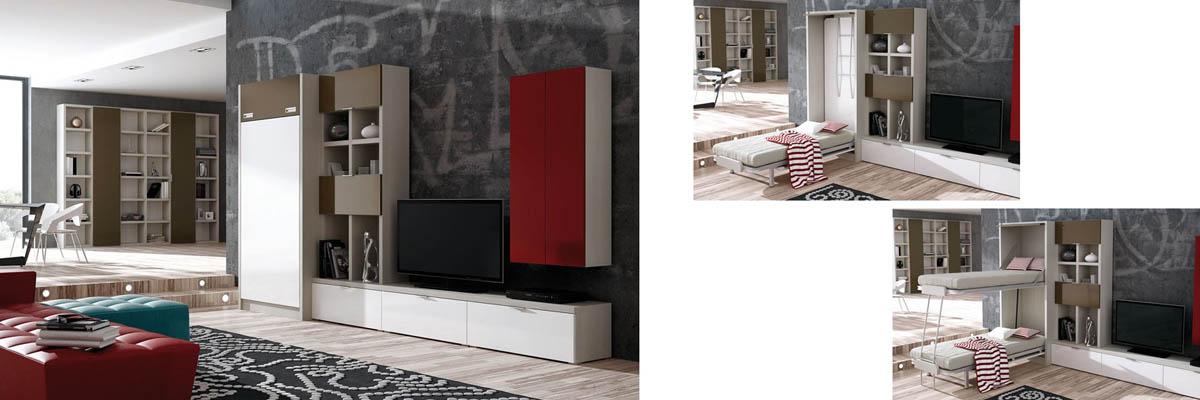 Literas abatibles verticales