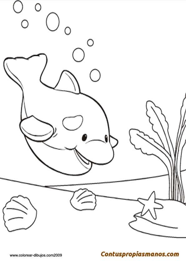 Dibujos de animales para colorear con tus propias manos