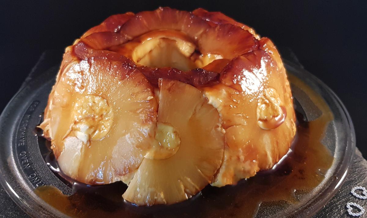 Tarta fresca de piña