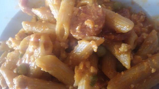 Macarrones carnívoros